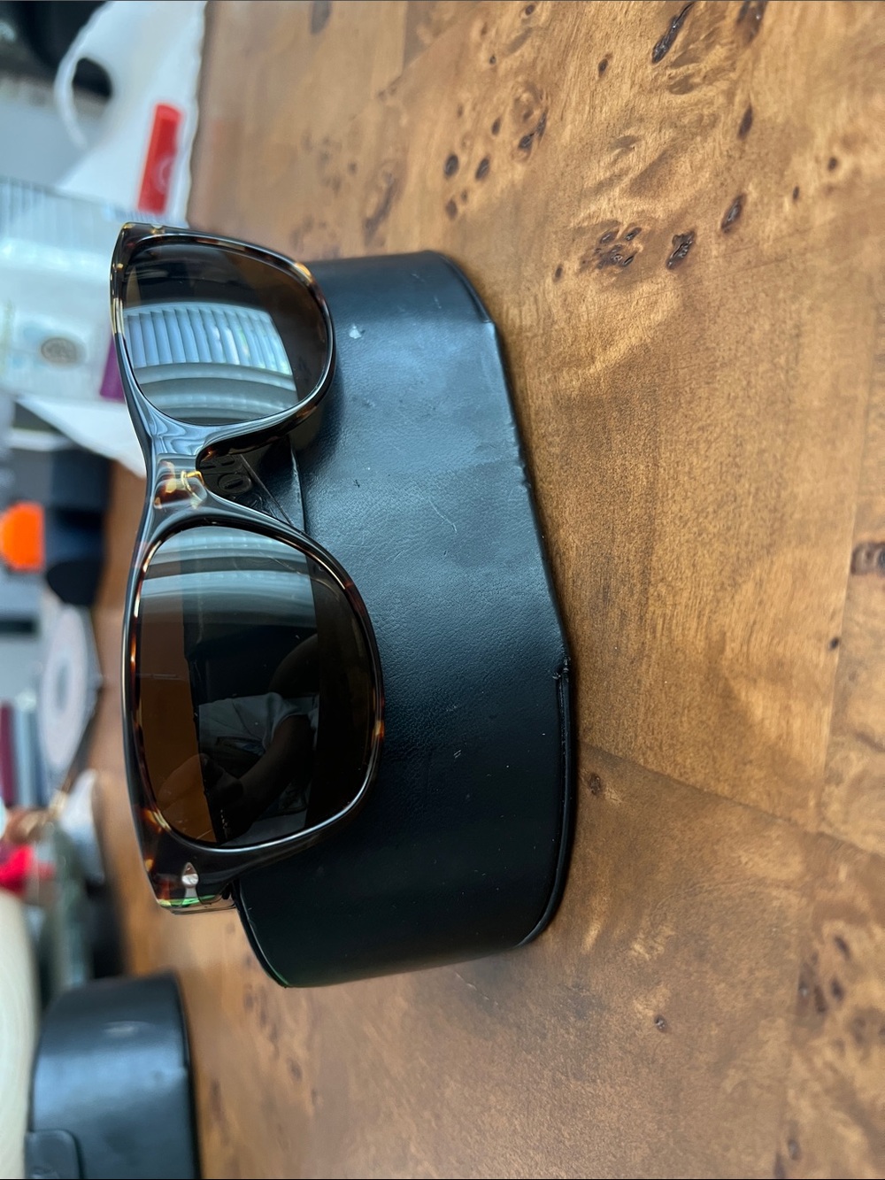 Person polarized Tortoiseshell UNISEX Sunglasses with Brown Lenses